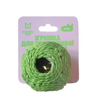 MasterZoo Ball-Bell Cat Toy 6.5cm Color in Assortment - buy, prices for - photo 8