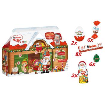 Kinder Advent Calendar 3D House New Year's Gift 234g - buy, prices for METRO - photo 2