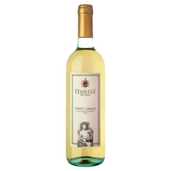 Вино Danese Pinot Grigio сухе біле 0,75л