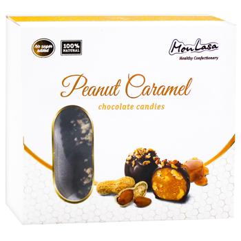 MonLasa Candies with Peanuts and honey Caramel without Sugar 140g - buy, prices for - photo 2