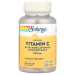 Витамин С с биофлавоноидами, Vitamin C with Bioflavonoid, Solaray, 500 мг, 100 капсул