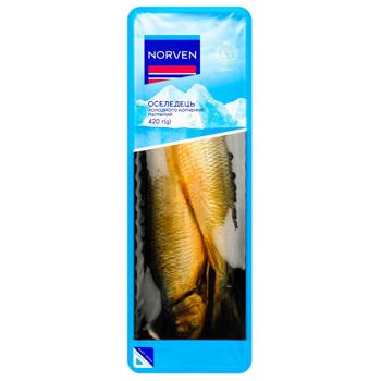 Norven Gutted Cold Smoked Herring with Head 420g - buy, prices for - photo 1