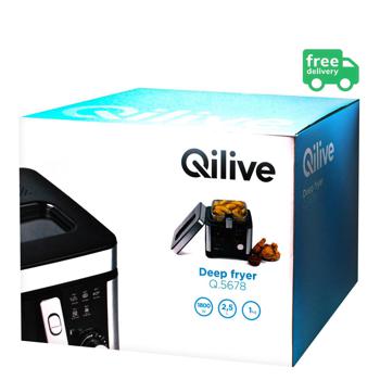 Фритюрница Qilive Q.5678 - купить, цены на Auchan - фото 1