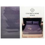 Colorful Home Satin Sheet with Elastic band + 2 Pillowcases 160*200+25cm 50*70cm