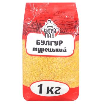 Крупа Булгур Ситий Пан 1кг - купить, цены на Чудо Маркет - фото 1
