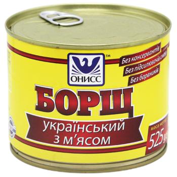 Oniss Ukrainian Borscht with Meat 525g - buy, prices for - photo 1