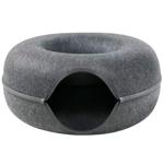 Тоннель-лежанка Lapka 50х20см серый