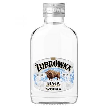 Водка Zubrowka Biala 40% 100мл - купить, цены на Восторг - фото 1