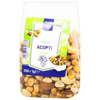 Metro Chef Assorted Salted Nuts 250g - buy, prices for METRO - photo 1