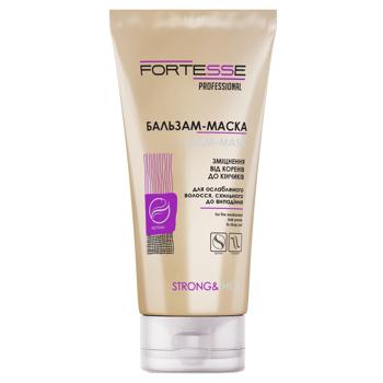 Бальзам-маска Fortesse Professional Strong&Thick зміцнююча для ослабленого волосся, схильного до випадіння 200мл