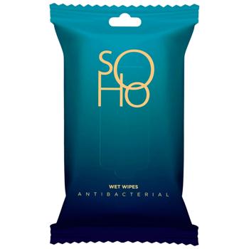 Soho Antibacterial Wet Wipes 15pcs
