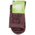 Premier Socks Bear Teenage Crew Socks s.22-24 Brown