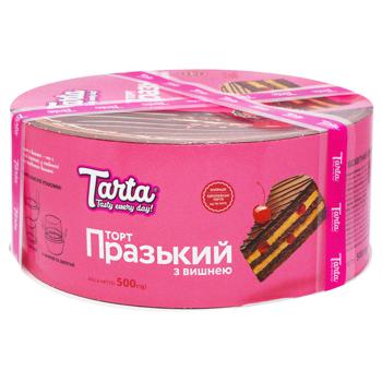 Tarta Prague with cherry Cake biscuit 450g - buy, prices for - photo 3