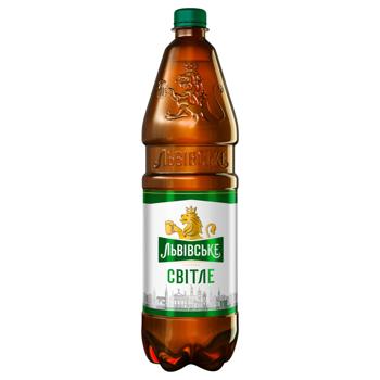 Lvivske Light Beer 4.3% 1.18l - buy, prices for COSMOS - photo 1