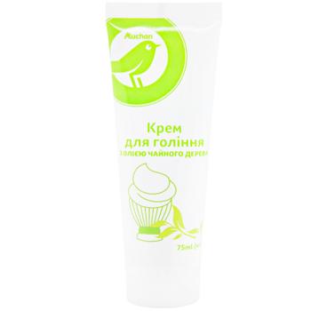 Auchan For Shaving Cream 75ml - buy, prices for Auchan - photo 1