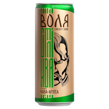 Напій Моршинська Енерджі Кава-М'ята 0,33л - купити, ціни на Grono - фото 1