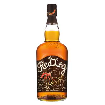 Redleg Spiced Rum 37.5% 0.7l - buy, prices for NOVUS - photo 1