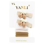 Hair Elastic Bands 6pcs 3727-5