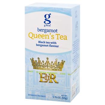 G'tea! Queen's Tea Black Tea with Bergamot Flavour 2g*25pcs