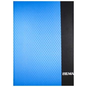 Блокнот Sigma A4 блакитний 80 аркушів