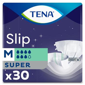 Tena Slip Super Medium Diapers for Adults 30pcs