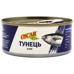 Тунець Oscar в олії 140г