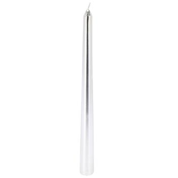 Silver Table Candle 21x250mm - buy, prices for METRO - photo 2