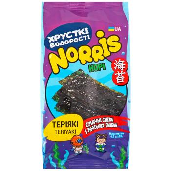 Чипси норі Norris Теріякі 4,5г