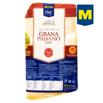 Сыр Metro Chef Грана Падано 32% 16 мес 1кг - купить, цены на  - фото 1