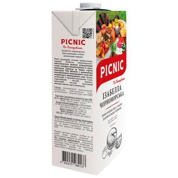 Picnic Bessarabian Black Sea Isabella Red Semi-Sweet Wine 9-12% 1l - buy, prices for - photo 3