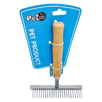 Гребінець-граблі Pet Fang Fang для тварин 12,5*10см - купити, ціни на Таврія В - фото 1