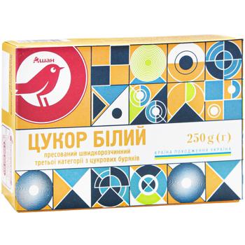 Цукор Auchan білий пресований 250г - купити, ціни на Auchan - фото 3
