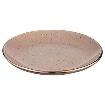 Ardesto Emilia Brown Dessert Plate 20cm - buy, prices for MegaMarket - photo 2