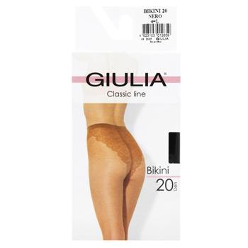 Колготы женские Giulia Bikini 20 Den р.4 Nero