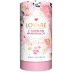 Lovare Strawberry Marshmallow Green Tea 80g