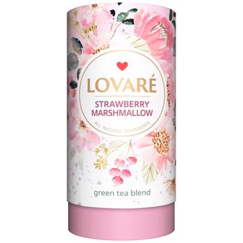 Чай зелений Lovare Полуничний зефір 80г