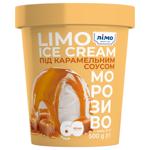 Морозиво Лімо Ice Cream під карамельним соусом 500г