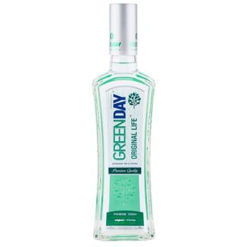 Green Day Organic Life Vodka 40% 0.375ml - buy, prices for MegaMarket - photo 1