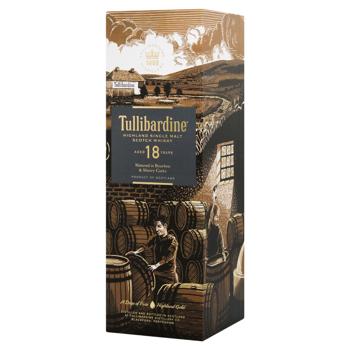 Whiskey Tullibardine 43% 18years 700ml box United kingdom - buy, prices for MegaMarket - photo 3