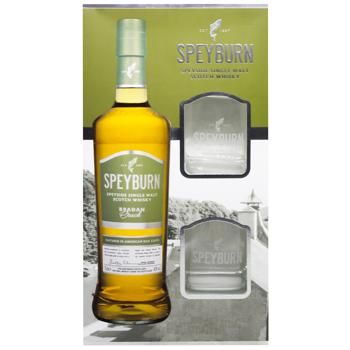Віскі Speyburn Bradan Orach 40% 0,7л + 2 стакани - купити, ціни на WINETIME - фото 3