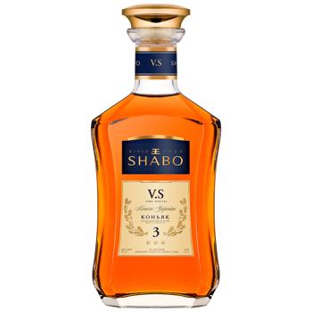 Бренди Shabo V.S. 3 года 40% 0,5л - купить, цены на Идеал - фото 1