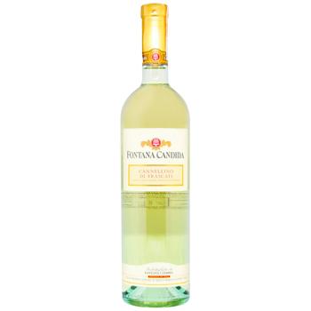 Fontana Candida Frascati Cannellino White Semisweet Wine 10.5% 0.75l - buy, prices for WINETIME - photo 1