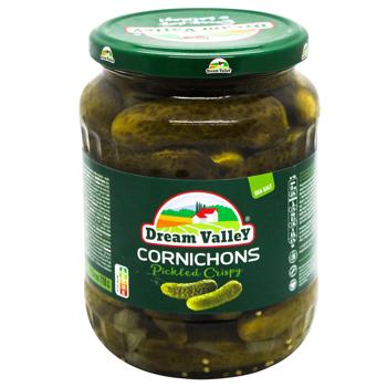 Dolyna Bazhan Crispy Pickled Gherkins - buy, prices for METRO - photo 1