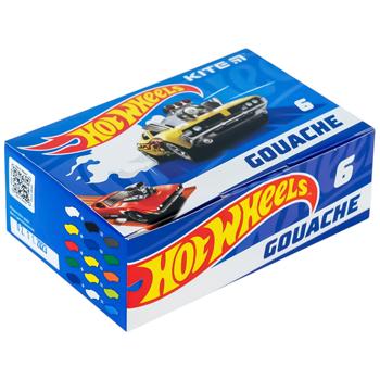 Kite Hot Wheels Gouache 6 Colors 20ml Each - buy, prices for Auchan - photo 1