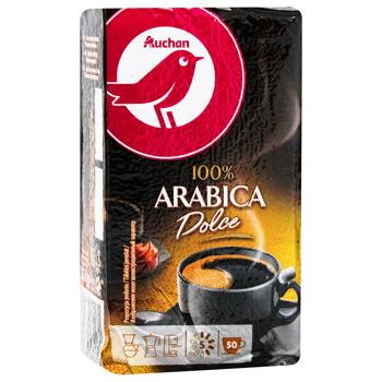 Кава Ашан Arabica Dolce мелена 250г - купити, ціни на - фото 3