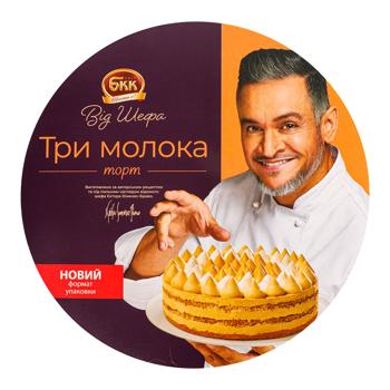 Торт БКК Три молока от Шефа 500г - купить, цены на КОСМОС - фото 2