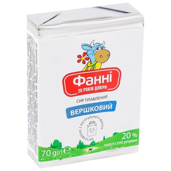 Сыр плавленый Фанни Сливочный 20% 70г - купить, цены на Идеал - фото 4