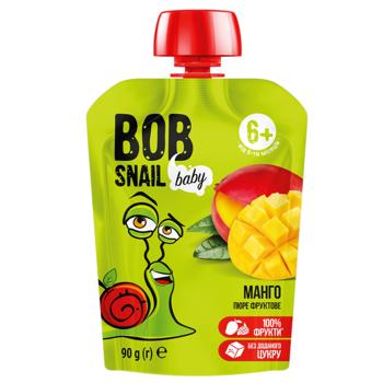Bob Snail Mango for children from 6 months Puree 90g - buy, prices for NOVUS - photo 1