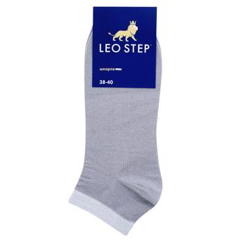 Шкарпетки Leo Step короткі жіночі з срібним люрексом 25р