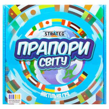 Гра настільна Strateg Прапори світу - купити, ціни на Ідеал - фото 3